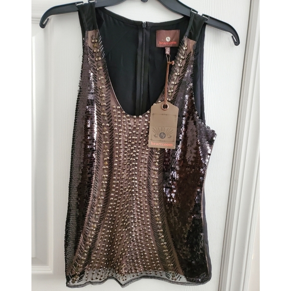 Heartloom tank top black color size XS - Picture 6 of 7